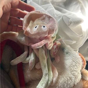 Ty Beanie Baby Goochie the Jellyfish NTW 98